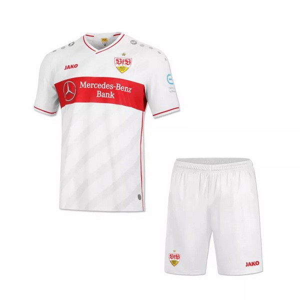 Maillot Football Stuttgart Domicile Enfant 2020-21 Blanc